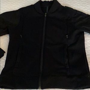 lululemon athletica Black Full-Zip Performance Jacket